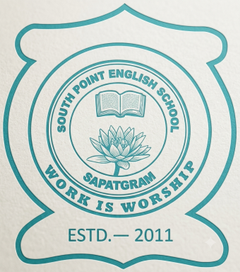 South Point English School crest